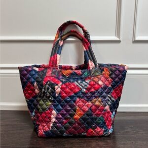 MZ Wallace Holiday Metro Quilted Tote Bag ❤️
